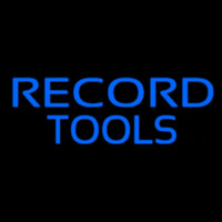 Record Tools Neonskylt