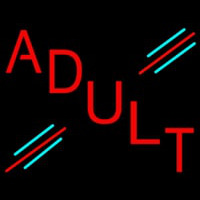 Red Adult Neonskylt