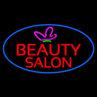 Red Beauty Salon Logo Neonskylt