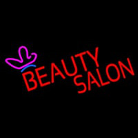 Red Beauty Salon Logo Neonskylt