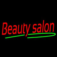 Red Beauty Salon Neonskylt