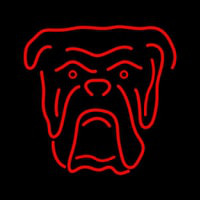 Red Bull Dog Logo Neonskylt
