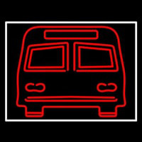 Red Bus Neonskylt