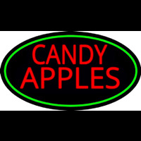 Red Candy Apples Neonskylt
