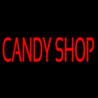 Red Candy Shop Neonskylt