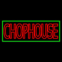 Red Chophouse Neonskylt