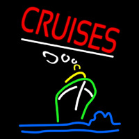 Red Cruises Neonskylt