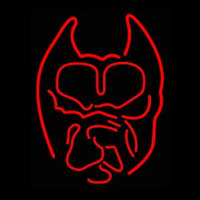 Red Devil Logo Neonskylt