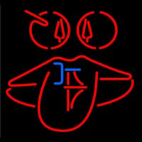 Red Icon Logo Neonskylt
