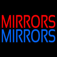 Red Mirrors Blue Mirrors Neonskylt