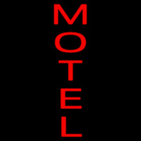 Red Motel Neonskylt
