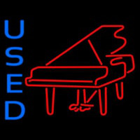 Red Piano Logo Blue Used 1 Neonskylt