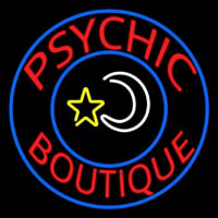 Red Psychic Boutique Neonskylt