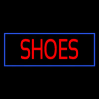 Red Shoes Blue Border Neonskylt