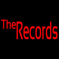 Red The Records Neonskylt