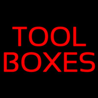 Red Tool Bo es 1 Neonskylt