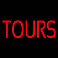 Red Tours Neonskylt