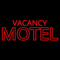 Red Vacancy Motel Neonskylt