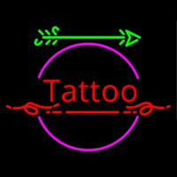 Retro Tattoo Arrow Neonskylt