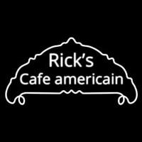 Ricks Cafe Americain  Neonskylt
