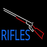 Rifles With Graphic Neonskylt