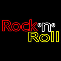 Rock N Roll Neonskylt