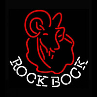 Rolling Rock Bock Neonskylt