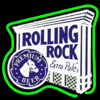 Rolling Rock E tra Pale Premium Beer Sign Neonskylt