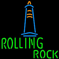 Rolling Rock Lighthouse Lounge Beer Sign Neonskylt