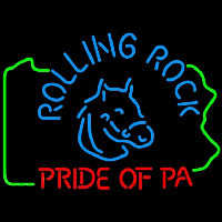 Rolling Rock Pride Of Pa Beer Sign Neonskylt