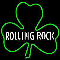 Rolling Tockgreen Clover Beer Sign Neonskylt