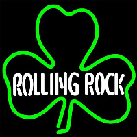 Rolling Tockgreen Clover Beer Sign Neonskylt