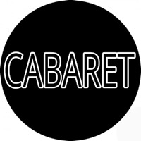 Round Cabaret Neonskylt