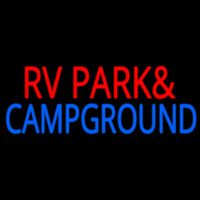 Rv Park And Campground Neonskylt
