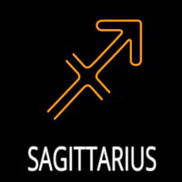 Sagittarius Logo Neonskylt