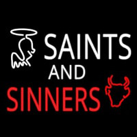 Saints And Sinners Neonskylt