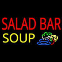 Salad Bar Soup Neonskylt