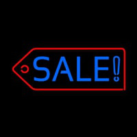 Sale With Red Border Neonskylt
