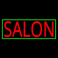 Salon With Yellow Border Neonskylt