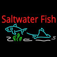Saltwater Fish Neonskylt