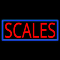 Scales Neonskylt