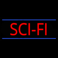Sci Fi Neonskylt