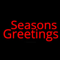 Seasons Greetings Neonskylt