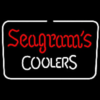 Segrams Coolers Beer Sign Neonskylt
