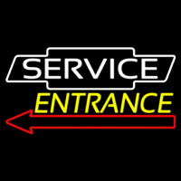 Service Entrance Neonskylt