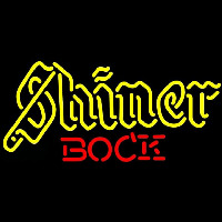 Shiner Bock Beer Sign Neonskylt