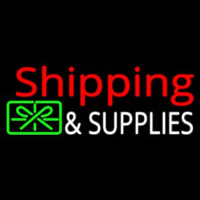 Shipping And Supplies With Logo Neonskylt