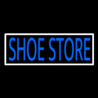 Shoe Store With Border Neonskylt