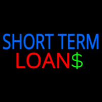 Short Term Loans Neonskylt