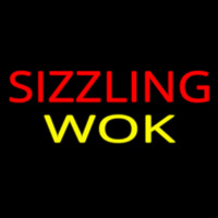 Sizzling Wok Neonskylt